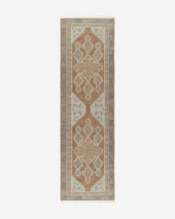 Estrella Hand-Knotted Wool Rug -Bloomingville Shop EstrellaHand KnottedRug MRUG0906 RST 3x10 T