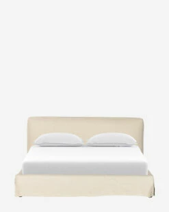 Fanning Slipcover Bed -Bloomingville Shop FanningSlipcoverBed MFRN2621 NAT K MAIN