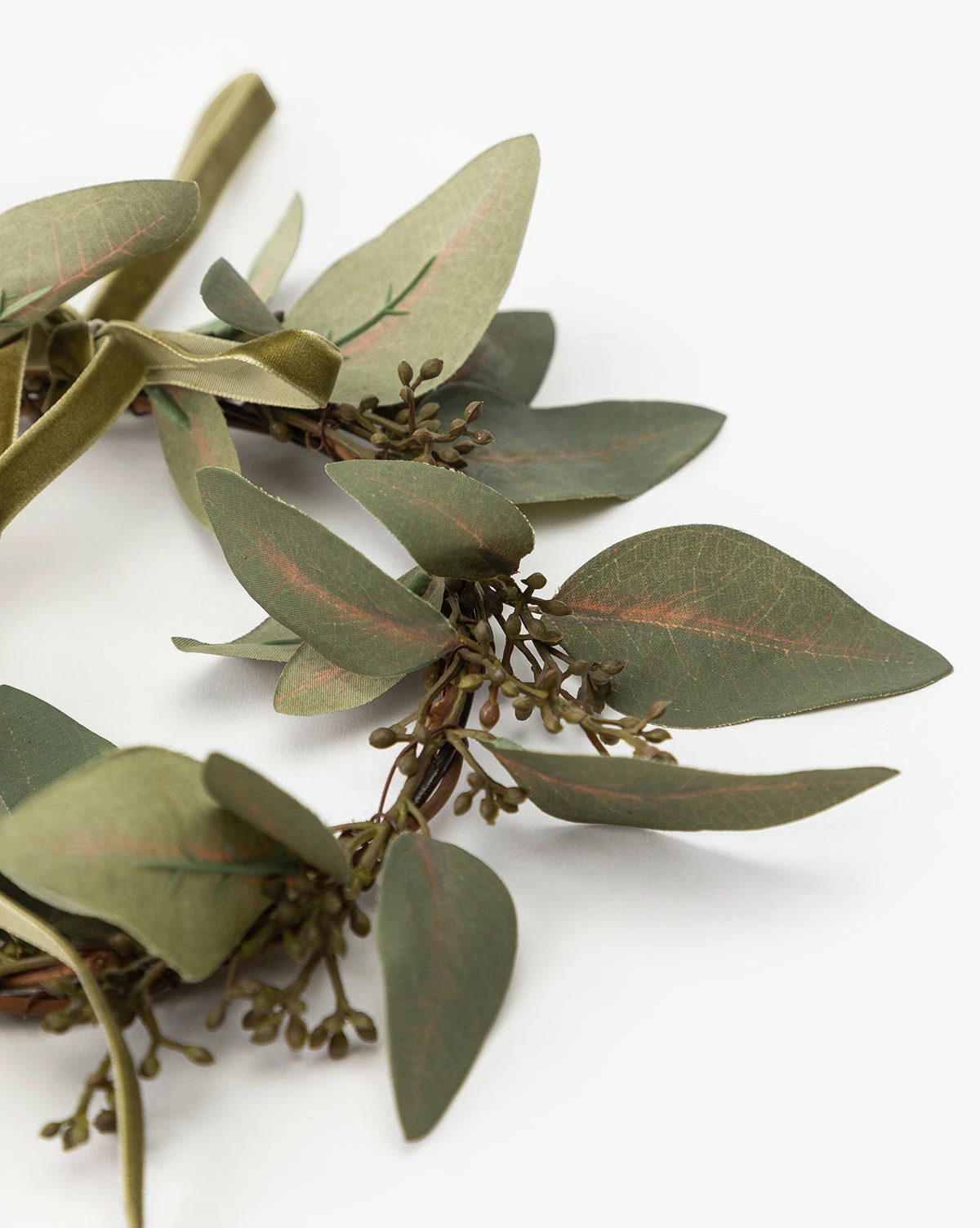 Faux Eucalyptus Wreaths (Set Of 3) 4 Faux Eucalyptus Wreaths (Set Of 3) - Image 2