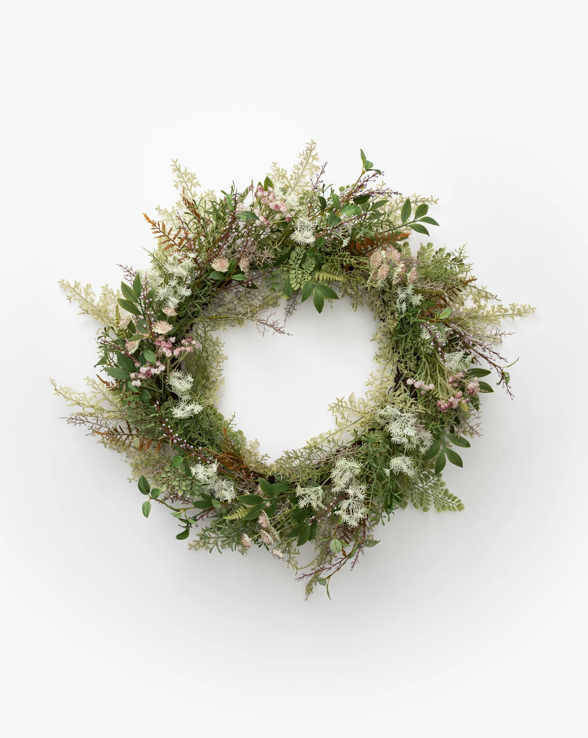 Faux Herbiflora Wreath 3 Faux Herbiflora Wreath