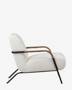 Fisher Lounge Chair -Bloomingville Shop FisherLoungeChair MFRN2686 CRM OS D2