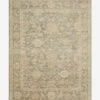 Floresta Hand-Knotted Wool Rug 1 Floresta Hand-Knotted Wool Rug -Bloomingville Shop FlorestaWoolRug MRUG0839 SLV 8x10 MAIN