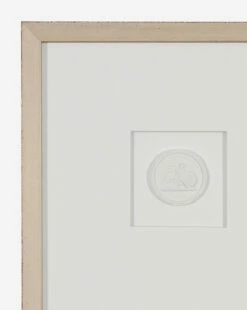 Framed Intaglio I 8 Framed Intaglio I -Bloomingville Shop FramedIntaglioI MART0772 IVR 13x14 D1