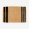 French Stripe Doormat -Bloomingville Shop FrenchStripeDoormat MRUG0212 NAT 24x36 MAIN