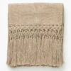 Fringed Alpaca Throw 1 Fringed Alpaca Throw -Bloomingville Shop FringedAlpacaThrow MDCR1044 BGE OS MAIN