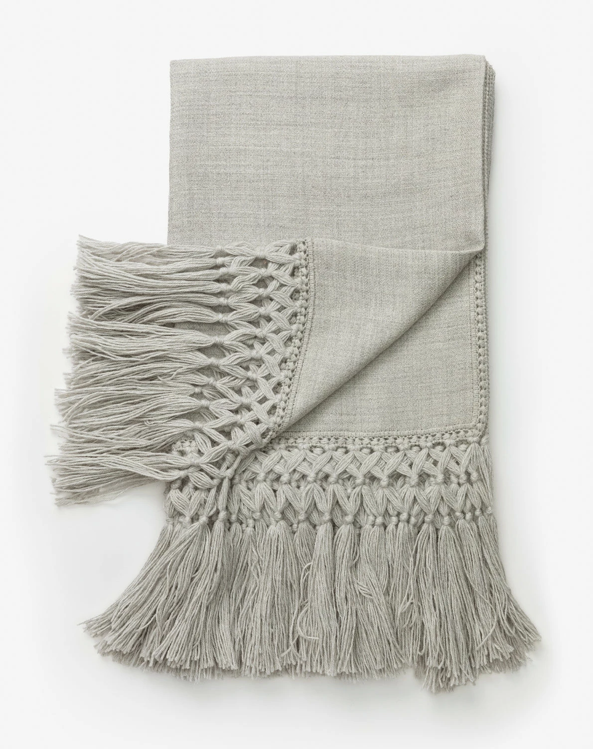 Fringed Alpaca Throw 8 Fringed Alpaca Throw - Image 6