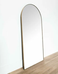 Gala Floor Mirror -Bloomingville Shop GalaFloorMirror 001 ANTIQUEBRASS