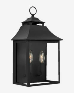 Galena Outdoor Pocket Wall Lantern 6 Galena Outdoor Pocket Wall Lantern -Bloomingville Shop GalenaOutdoorPocketWallLantern MLHT1597 BLK OS D2