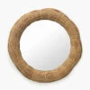 Gareth Woven Mirror -Bloomingville Shop GarethWovenMirror MMIR0319 NAT 36 MAIN T
