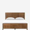 Geddes Bed -Bloomingville Shop GeddesBed MFRN0927 BWN Q MAIN