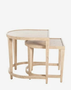 Gianna Nesting Tables -Bloomingville Shop GiannaNestingTables MFRN2223 NAT OS D2