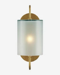 Glacier Wall Sconce -Bloomingville Shop GlacierWallSconce MLHT1658 BRS OS D1 T