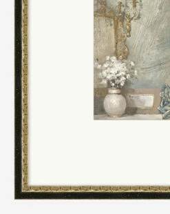 Golden Still Life -Bloomingville Shop GoldenStillLife MART1729 WHT 19x21 F D1 T