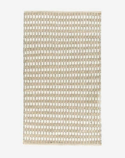 Granada Handwoven Indoor/Outdoor Rug -Bloomingville Shop GranadaRug MRUG0487 CRM 3x5 1