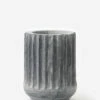 Grayson Black Marble Vase -Bloomingville Shop GraysonBlackMarbleVase MDCR2439 BLK OS MAIN