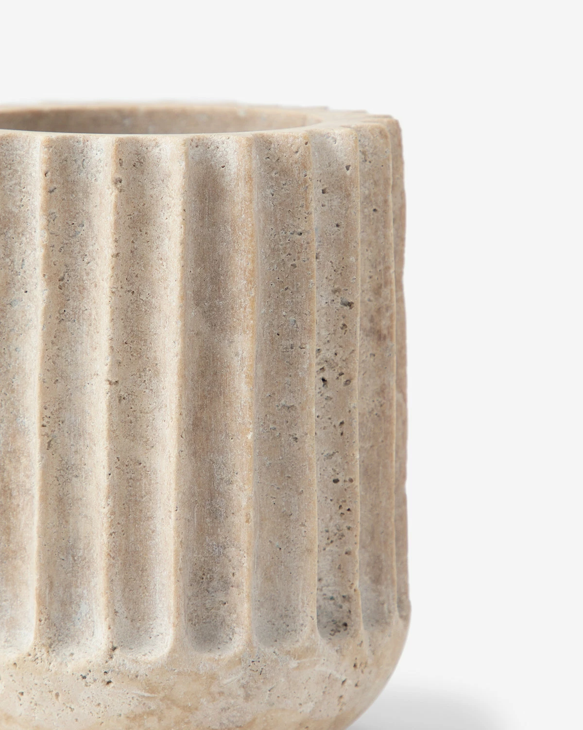 Grayson Travertine Vase 5 Grayson Travertine Vase - Image 3