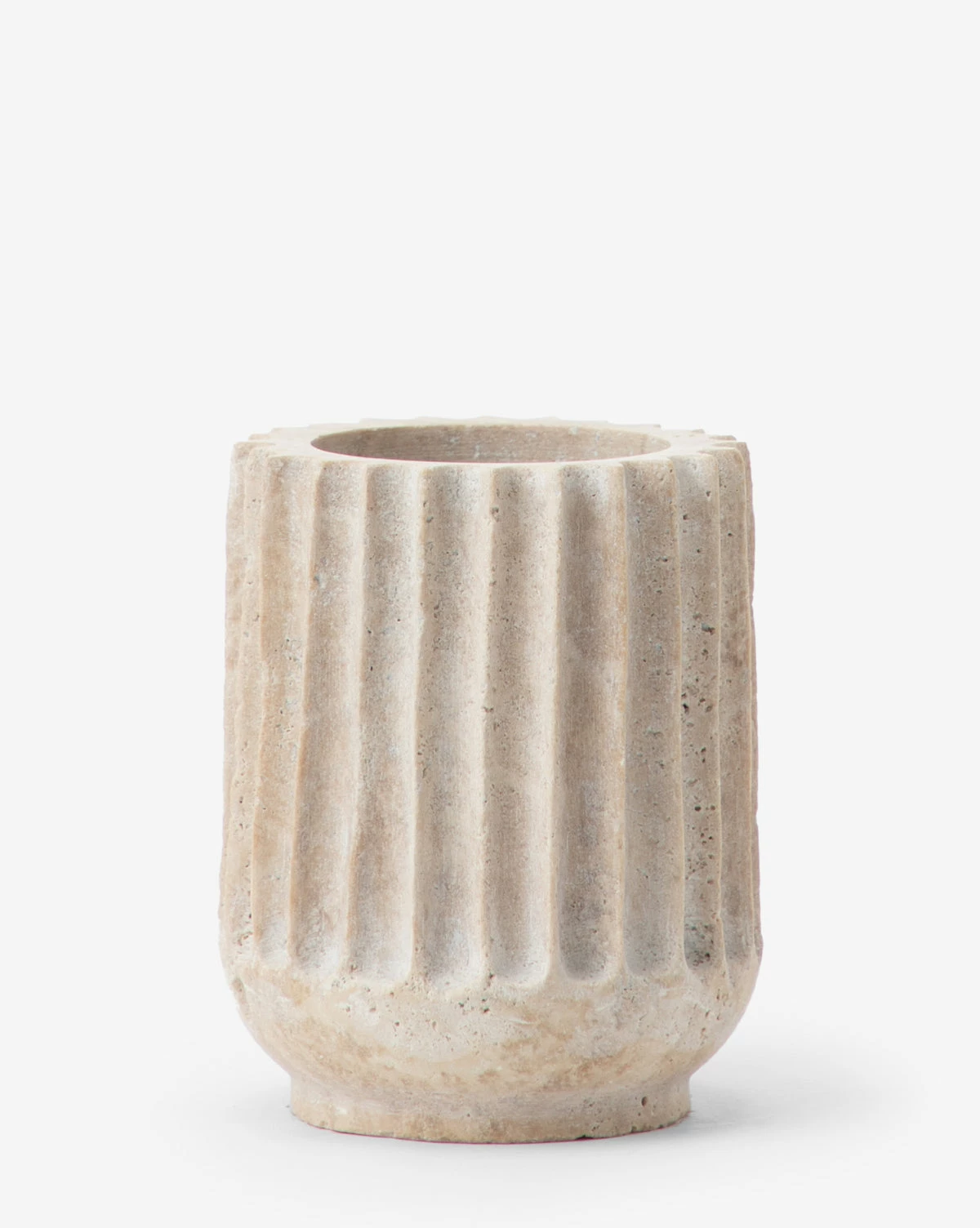Grayson Travertine Vase 3 Grayson Travertine Vase