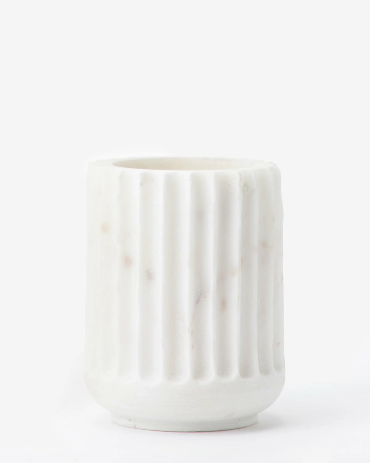 Grayson White Marble Vase 3 Grayson White Marble Vase