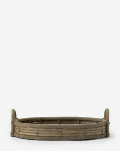 Graywash Wicker Tray -Bloomingville Shop GraywashWickerTray MDCR2393 NAT OS D1