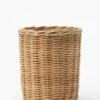 Hand-Woven Wicker Vase -Bloomingville Shop Hand WovenWickerVase MDCR2024 NAT L