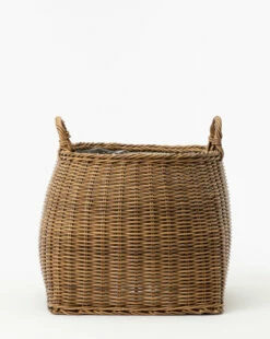 Handled Planter Basket -Bloomingville Shop HandledPlanterBasket MDCR2143 RTN L
