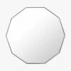 Hawley Decagon Mirror -Bloomingville Shop HawleyDecagonMirror MMIR0270 BLK 38x40 MAIN