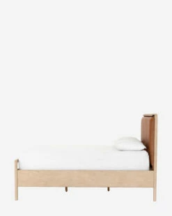Hensley Bed -Bloomingville Shop HensleyBed MFRN1399 OAK Q D2 T