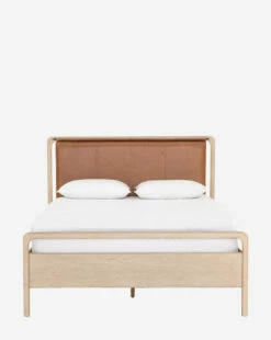 Hensley Bed -Bloomingville Shop HensleyBed MFRN1399 OAK Q MAIN T