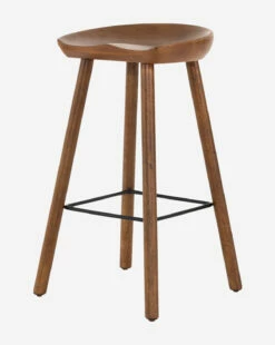 Herman Stool -Bloomingville Shop HermanBarStoolDarkParawood1