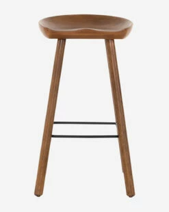 Herman Stool -Bloomingville Shop HermanBarStoolDarkParawood2