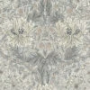 Morris & Co. X McGee & Co. Honeysuckle & Tulip Slate Blue Wallpaper -Bloomingville Shop Honeysuckle TulipSlateBlueWallpaper MWDC0191 SBU DR MAIN