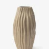 Bloomingville Ione Fluted Vase -Bloomingville Shop IoneFlutedVase MDCR2753 TAN OS MAIN T