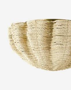 Isla Flush Mount -Bloomingville Shop IslaFlushMount MLHT1183 CRM OS D1