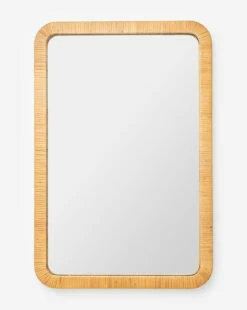 Jovie Woven Rectangle Mirror