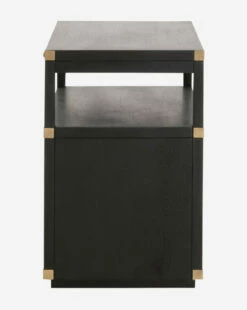 Kelan 2-Drawer Nightstand -Bloomingville Shop Kelan2 DrawerNightstand MFRN0823 BLK OS D1