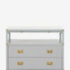 Kelan 2-Drawer Nightstand 2 Kelan 2-Drawer Nightstand -Bloomingville Shop Kelan2 DrawerNightstand MFRN0823 GRY 2D MAIN