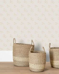 Bunnies Wallpaper -Bloomingville Shop KidsWallpaper 112 Bunnies Grey R1 V2