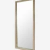 Kimbrel Square Mirror -Bloomingville Shop KimbrelSquareMirror MMIR0301 TAN 36x84 MAIN