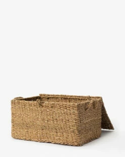 Kya Seagrass Box -Bloomingville Shop KyaSeagrassBoxes MDCR2773 NAT L D1 T
