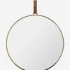 Laila Circle Mirror 2 Laila Circle Mirror -Bloomingville Shop LailaCircleMirror MMIR0118 ABR 36 MAIN