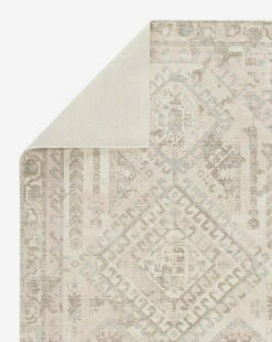 Lenola Cream Handwoven Wool Rug -Bloomingville Shop LenolaCreamRug MRUG0814 CRM D1