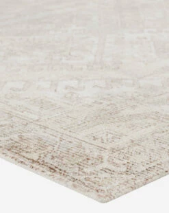 Lenola Taupe Handwoven Wool Rug -Bloomingville Shop LenolaTaupeRug MRUG0815 TAU D3