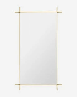 Levon Wall Mirror -Bloomingville Shop LevonWallMirror MMIR0278 BBS 24x42 MAIN