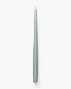 Light Gray Taper Candles(Set Of 12) -Bloomingville Shop LightGrayTaperCandle Setof12 MDCR2499 LGY S12 D1