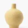 Long Necked Paper Mache Vase -Bloomingville Shop LongNeckedPaperMacheVase MDCR2482 YLW OS MAIN