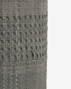 Longmont Suede Ottoman -Bloomingville Shop LongmontSuedeOttoman MFRN2562 SLA OS D1