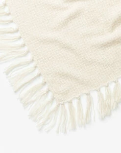 Lorenzo Cream Grid Throw -Bloomingville Shop LorenzoCreamGridThrow MBED0253 CRM 50x70 D2 T