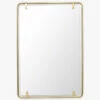 Lucas Rectangle Tube Mirror 2 Lucas Rectangle Tube Mirror -Bloomingville Shop LucasRectangleTubeMirror MMIR0263 ABR 26x38 MAIN