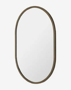 Lula Wall Mirror 15 Lula Wall Mirror -Bloomingville Shop LukaWallMirror MMIR0275 BRS 24x34 D1