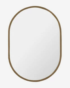 Lula Wall Mirror 14 Lula Wall Mirror -Bloomingville Shop LukaWallMirror MMIR0275 BRS 24x34 MAIN